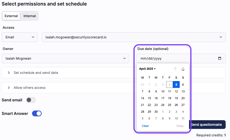 Send questionnaire date option.png