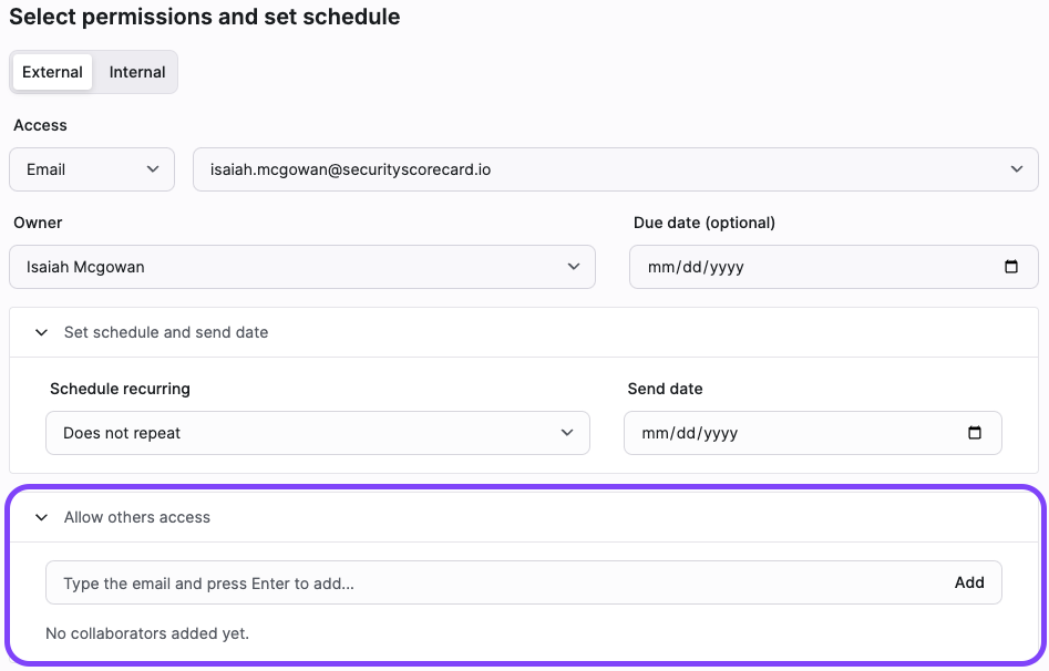 Send questionnaire add access.png